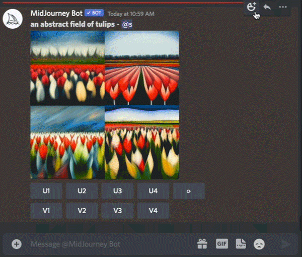 Midjourney AI 艺术教程:Midjourney 是一个交互式机器人,用于从文本生成图像。
