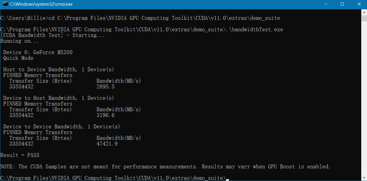 windows10 版本安装CUDA图文教程