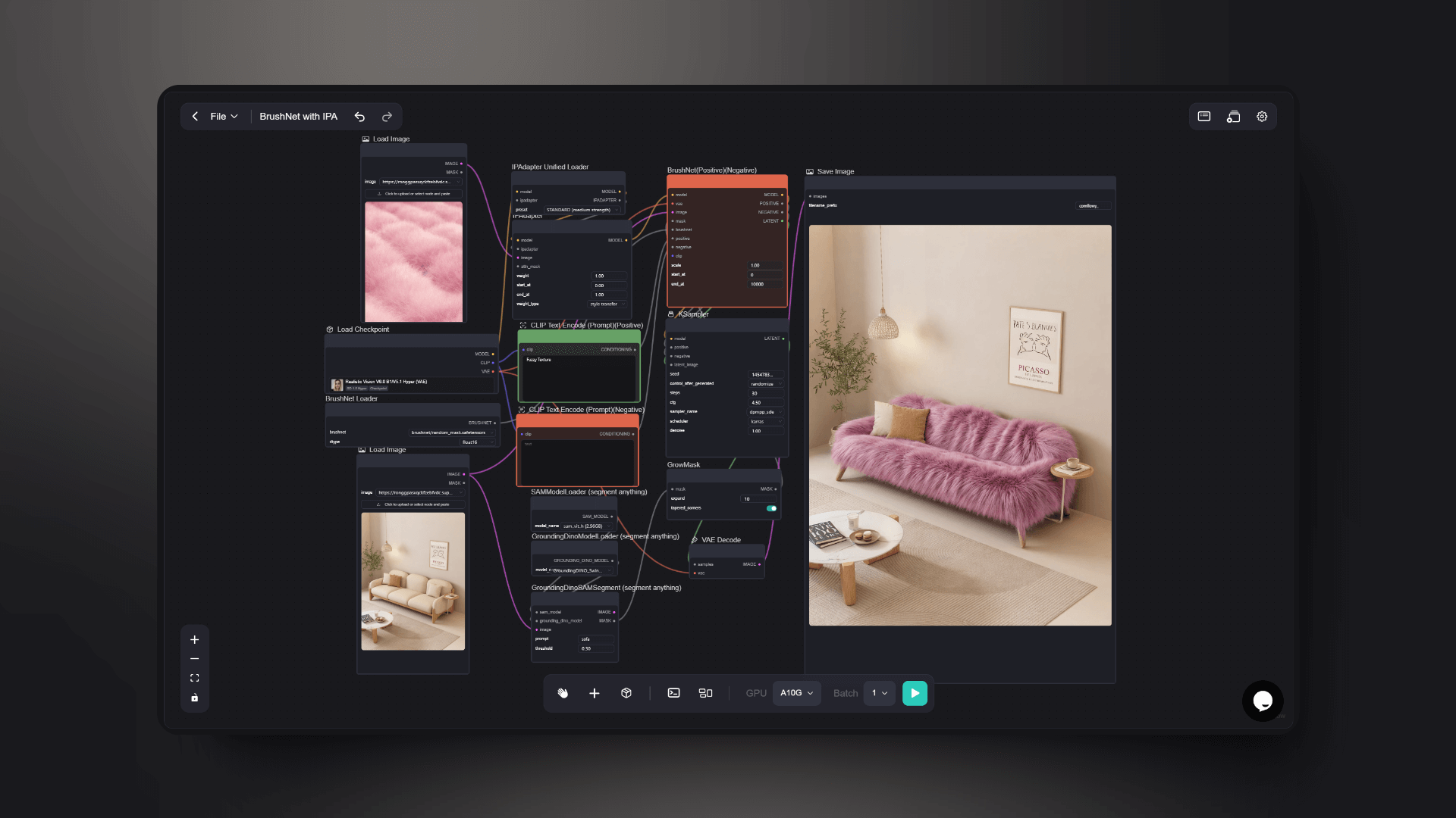 PuLID 个性化身份定制 & BrushNet 图像修复