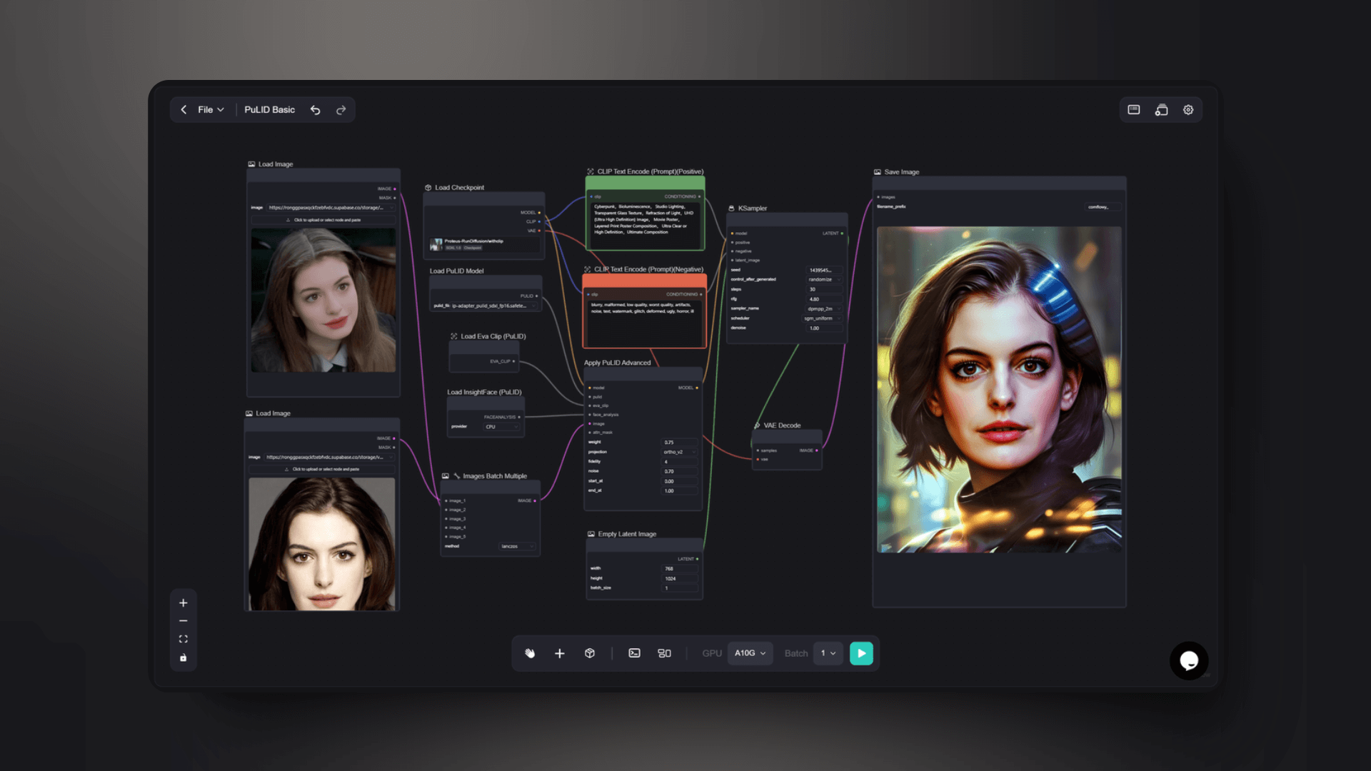 PuLID 个性化身份定制 & BrushNet 图像修复