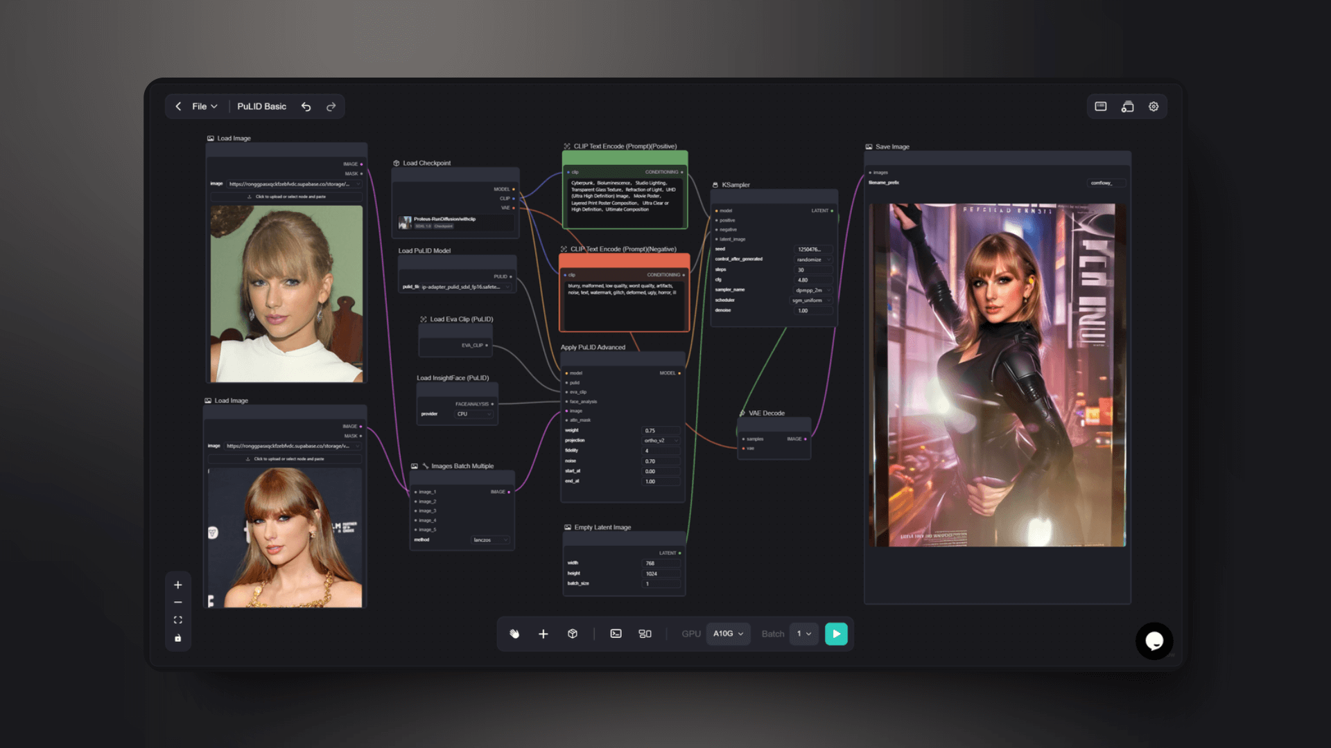 PuLID 个性化身份定制 & BrushNet 图像修复